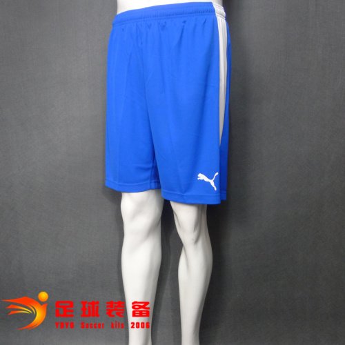 专柜正品PUMA 2016足球 蓝色训练短裤（主配意大利上衣）