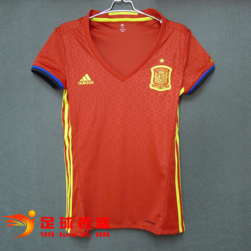 （特价）专柜正品ADIDAS 2016欧洲杯 西班牙主场女款队服