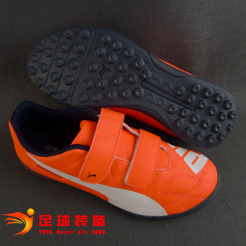 （JR儿童款）专柜正品PUMA evoSPEED 5.4 TT V Jr 儿童款足球鞋