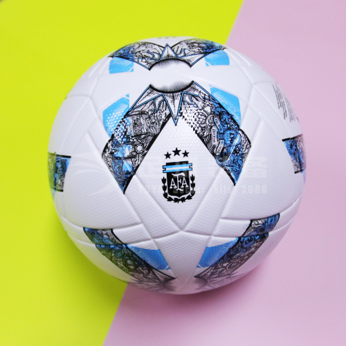 专柜正品ADIDAS 阿根廷130周年纪念款热粘合训练比赛用球4/5号足球