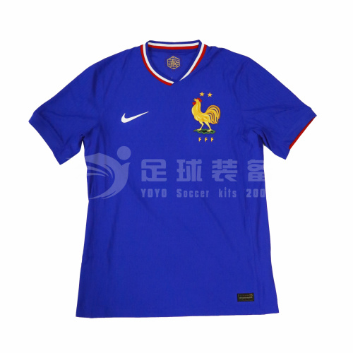 专柜正品NIKE 法国2024欧洲杯主场球员版成人男短袖球衣足球服