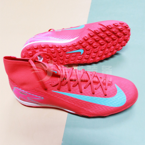 专柜正品NIKE 刺客16 SUPERFLY10 中端高帮男成人TF碎钉足球鞋